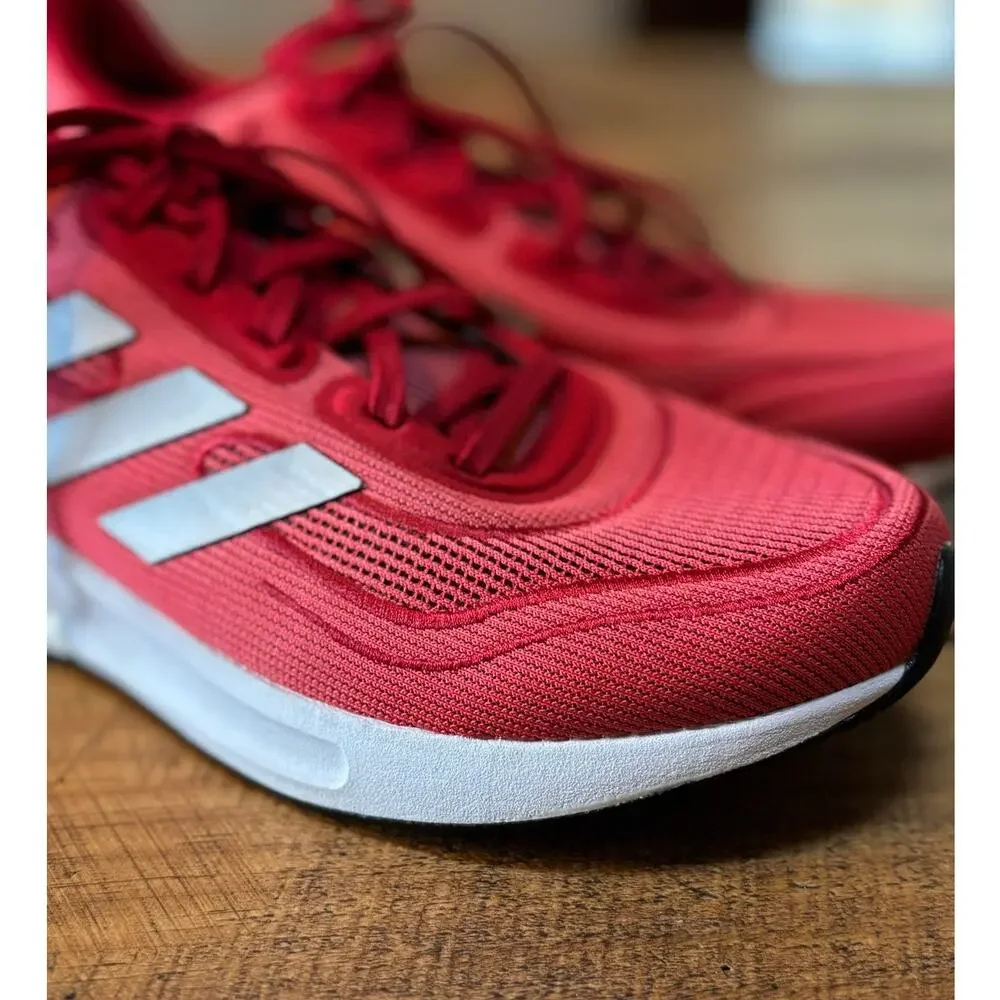Adidas Boost Supernova‎ Power Red Athletic Running Shoes FX7422 Mens Size 7